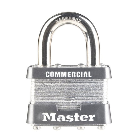 Master Lock Master Lock 1-5/16 in. H X 1-3/4 in. W Laminated Steel Ball Bearing Locking Exterior Padlock 1KA#2265